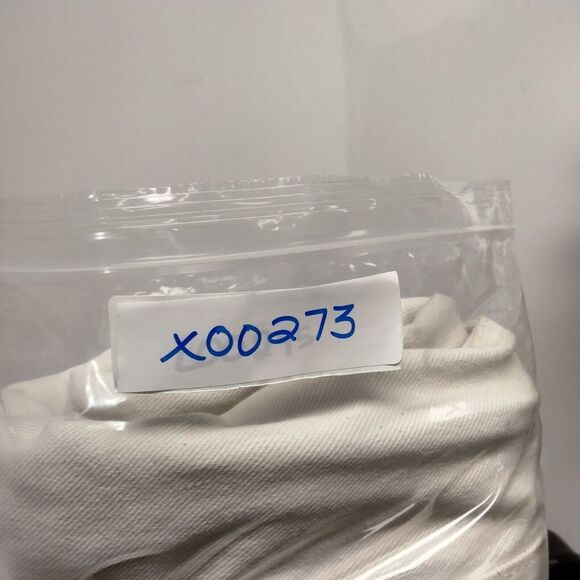 Chic Jeans Juniors 13 White USA Made High Rise Tapered Leg Vintage Retro 90s - Picture 15 of 15